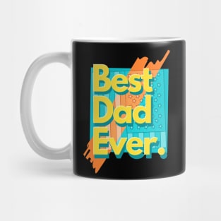 Best Dad Ever Father's Day Us Flag Mug